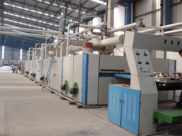 สารตั้งต้นหนังเทียม, พื้นผิวหนังพื้น, สารตั้งต้นหนังยานยนต์, สายการผลิตผ้าที่ไม่ทอผ้า